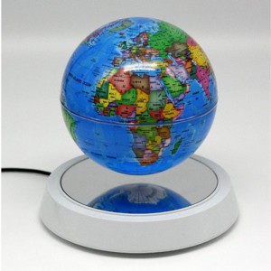 360 Roterande magnetisk levitering levitate globe PA-0713-G flytande klot 6 tum 7 tum 8 tum